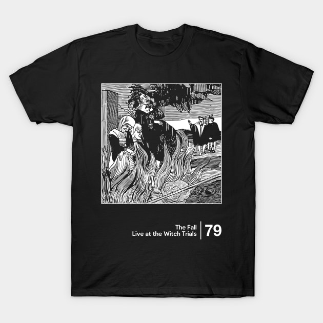 The Fall - Minimal Style Graphic Artwork Design T-Shirt by saudade